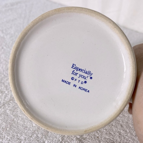 Vintage FTD Especially For You Rainbow Hot Air Balloon Ceramic Collectible Mug - Picture 4 of 9